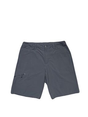 Patagonia Quandary Shorts Mens 36 Forge Gray 10" Nylon Stretch Hiking Trail